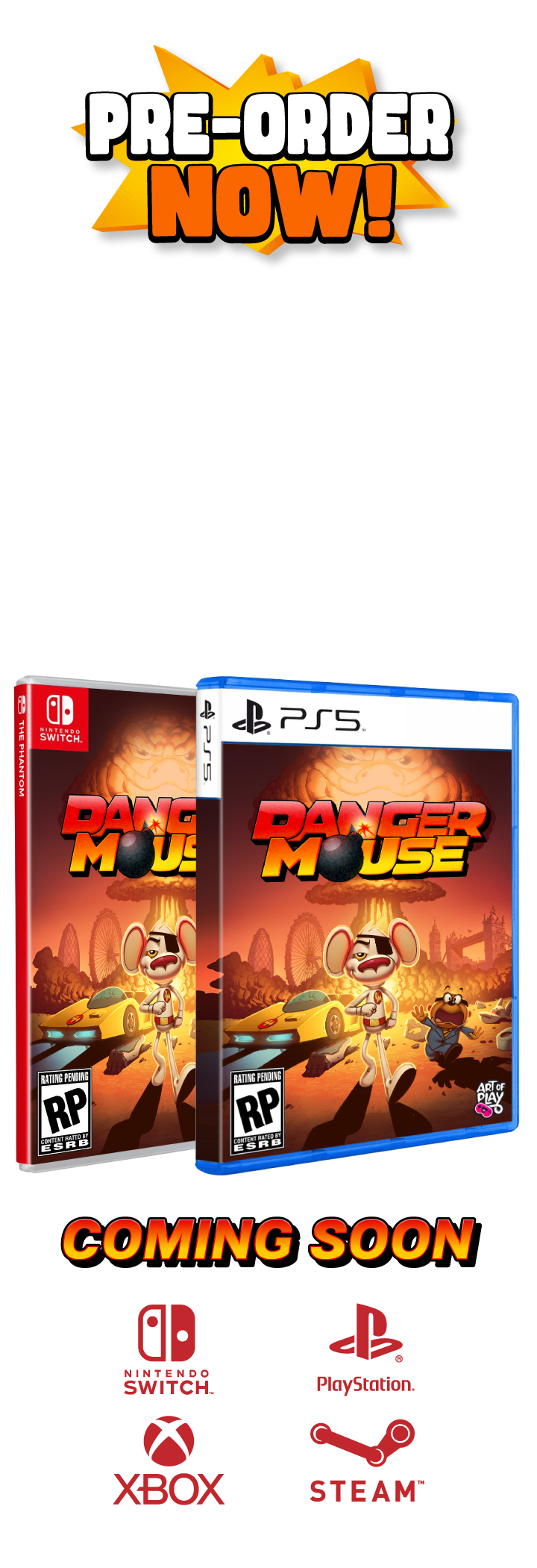 Danger Mouse | The Official Game for Nintendo Switch, Playstation, XBOX ...